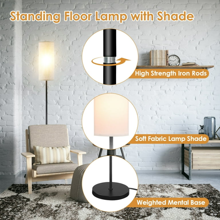 7 foot tall floor lamp discount