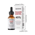 thumbnail image 3 of El exfoliante químico facial se aplica a la eliminación del acné y las pecas para mejorar el tamaño de los poros e incluso el color de la piel, 30 ml., 3 of 4