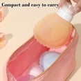 thumbnail image 6 of 3 pcs Silicone Travel Bottles, 3 oz Portable and Reusable Travel Bottles for Toiletries, Leak Proof Squeezable Travel Toiletry Bottles Travel Lotion Container, 6 of 7