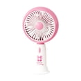 thumbnail image 2 of Rewenti Handheld High Wind Small Fan 2-Speed Adjustable, Mini Portable Rechargeable Quiet Fan for Outdoor Travel office Home Camping, 2 of 5