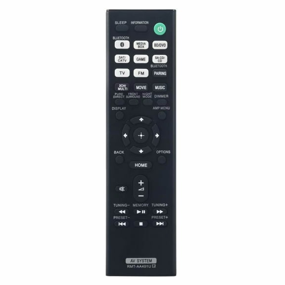 New RMT-AA401U Replace Remote Control for Sony AV Receiver STR-DH790 STR-DH190 STR-DH590