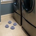 thumbnail image 3 of 4pcs Washing Machine Pads Furniture Leg Risers Anti Vibration Feet Pads Washer Stabilizer Cushions, 3 of 7