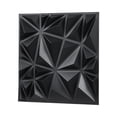 thumbnail image 1 of STAWAY Panneaux Muraux 3D Lot de 33, 11.81x11.81 Pouces PVC Noir Diamant, Décoration Murale Texturée Moderne, Installation Facile, Couverture de 32 Pi2 pour Design Élégant, 1 of 9