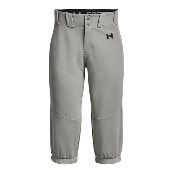 Pantalones de Softbol para Niñas Under Armour Utility Talla Large Gris Negro