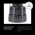thumbnail image 4 of Cole & Mason Derwent 3.5 oz Auto-Start Acrylic Modern Gray Solid Print Pepper Mills, 4 of 7