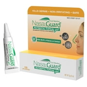 NasalGuard Antiseptic Topical Gel - Kills 99.9% of Germs - Patented Positive Ion Technology, Non-irritating, Safe for Daily use - Over 150 Applications Per Tube, (3 Grams) Cool Menthol