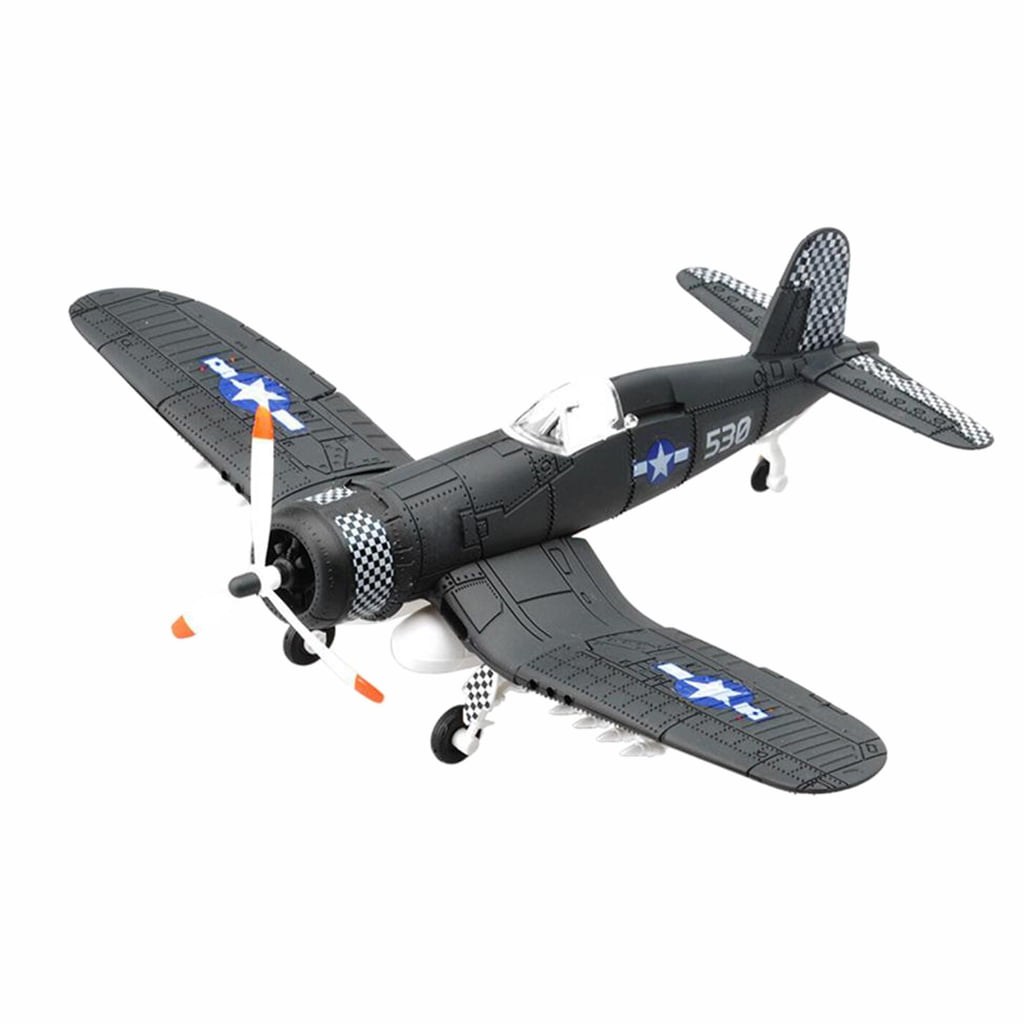 4D Puzzle 8pc Figure Plastic Aircraft Model Air Fighter Aero Plane Kits Toy Gift 
