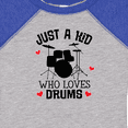 thumbnail image 4 of Inktastic Future Drummer Kid Loves Drums Boys or Girls Baby Bodysuit, 4 of 5