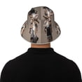 thumbnail image 5 of Sikiie Funny Horse Faces Expressions Reflective Double-Sided Bucket Hat, Sun Hat, for Gardening, Beaching, Camping, Hiking, Fishing, 5 of 6