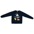 thumbnail image 2 of Mickey Mouse Colored Pencil Sketch navy Colorway Fleece Sweater-Medium, 2 of 2