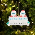 thumbnail image 4 of De Búho Para Árbol De Navidad 2021 Con Cordón Familia De 44599 Colgante De Bendición Manuscrita Diy Regalo Para Amigos O Familiares Yuarrent HA039938-03, 4 of 6
