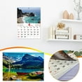 thumbnail image 1 of Calendario de Pared Fiudx A3 2024 Estilo Europeo e Inglés, 1 of 7
