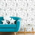 thumbnail image 4 of Disney Mickey Mouse Line Art Peel and Stick Wallpaper, 4 of 13