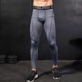 thumbnail image 4 of Pantalones deportivos PRO para hombre, pantalones de entrenamiento para fitness, running, leggings elásticos transpirables de secado rápido, 4 of 6