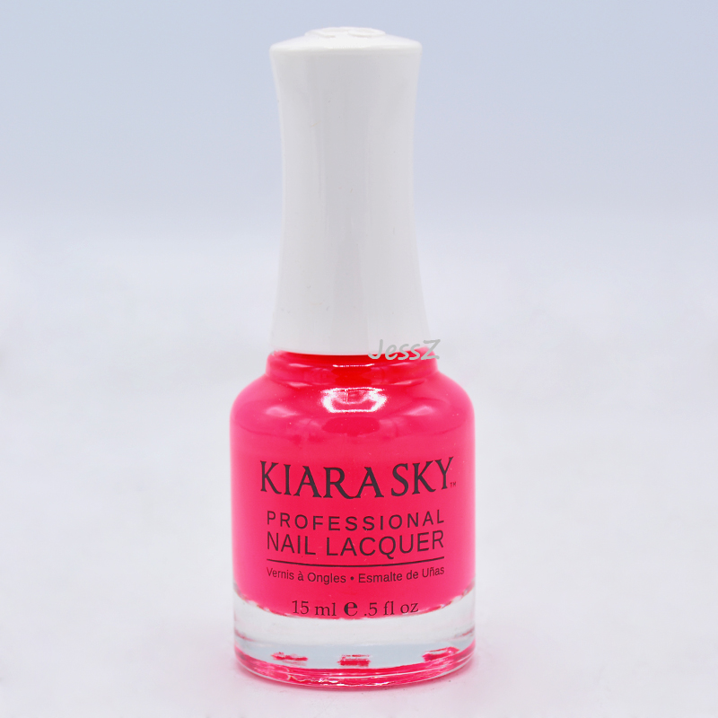 Kiara Sky Nail Polish Jetsetter Collection N626 Pink Passport 0.5 oz