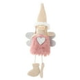 thumbnail image 4 of stanreset Noël Peluche Ange Suspendu Jouet Vacances Pendentif Décoration Rose 5Set, 4 of 6