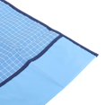 thumbnail image 5 of lionlar Waterproof Bib Adult Mealtime Cloth Protector Disability Aid Apron blue grid, 5 of 5