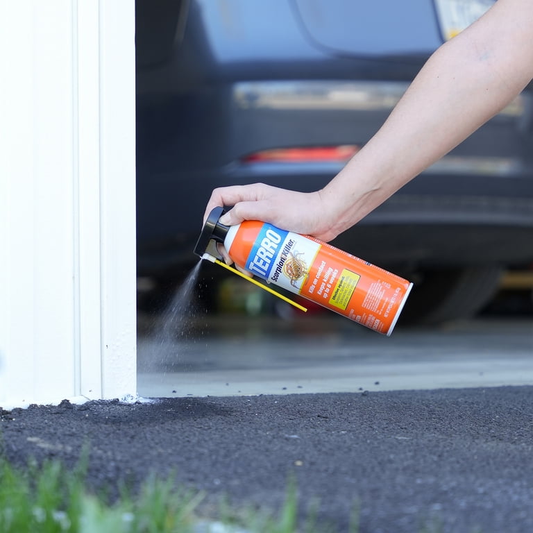 TERRO, 16 oz Aerosol Spray, T2102-6, Kills Scorpions and Spiders