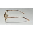 thumbnail image 4 of NEW VERA WANG LUXE TRISTINE WOMENS/LADIES RECTANGULAR FULL-RIM CAMEL ROSE FRAME DEMO LENSES 52-17-135 EYEGLASSES/EYEWEAR, 4 of 9