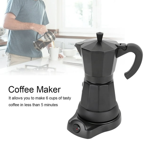 Coffee Pot, Moka Pot Italian Coffee Maker 3 Cup Stovetop Espresso Maker For  Gas Or Electric Ceramic Stovetop Camping Manual Cuban Coffee Percolator For  Cappuccino Or Latte - Temu