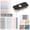 Black_c, variant on Clearance! Pencil Case Set for Students - All-in-One Pencil Pouch with Supplies, Great Gift for Back to School,Black