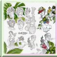 thumbnail image 2 of Art Statue & Flower Decorative Clear Silicone Stamps for Scrapbooking, Card Making & Photo Album Decorations, 2 of 5