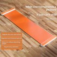 thumbnail image 3 of Yoga Sliding Mat Indoor Skating Training Board Mat 180cm Orange, 3 of 5