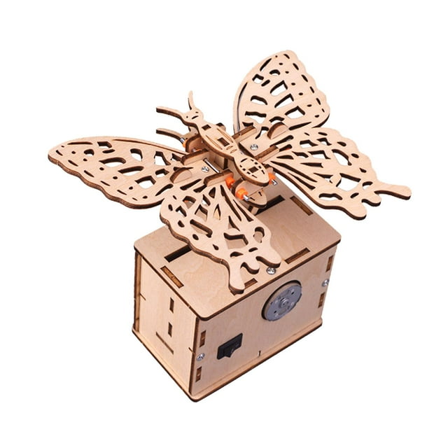 Kit De Ensamblaje De Engranajes Voladores De Mariposa, Juguete Educativo Para Ni?os, Regalos De Vacaciones Sunnimix Equipo de vuelo