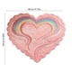 thumbnail image 3 of Felpudo de entrada con forma de corazón | Alfombra de poliéster absorbente y antideslizante de 40,6 x 50,8 cm | Decoración para San Valentín, puerta, baño, cocina | Blanco, duradero, resistente a la, 3 of 6