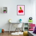 thumbnail image 2 of Stupell Industries Cherry Gummy Candy Food & Beverage Painting Black Framed Art Print Wall Art, 24 x 30, 2 of 8