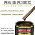 thumbnail image 4 of Restoration Shop Whole Earth Brown Firemist Acrylic Enamel Auto Paint - Gallon Paint Color Only Single Stage High Gloss, 4 of 5