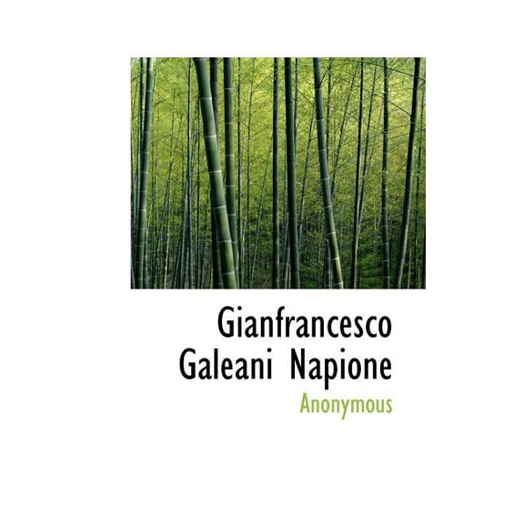 Gianfrancesco Galeani Napione (Paperback)