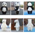 thumbnail image 4 of Disfraz inflable de panda gigante, disfraz de mascota de oso polar divertido para fiesta de disfraces de cosplay, disfraz de mascota inflable de peluche, 4 of 5