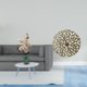 thumbnail image 2 of Figura De Payaso, Escultura De Pared De Metal, Estatua, Colección, Adorno De Escritorio, Placa Rústica De Hierro Forjado Con Paisaje, Colgante 3D Para Mesa, Centro De Mesa, Armario, Comedor,, 2 of 8