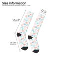 thumbnail image 2 of Salouo Colorful Seashells1 Print Women's Men's Ankle Socks 1-pack Casual Athletic Socks for Unisex Adult Moisture-Wicking Socks for Daily Wear/Running/Sport, 2 of 8