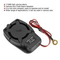 thumbnail image 2 of Cateissary Alarma de bocina Altavoz de coche Sirena de advertencia Pieza reemplazada Accesorios de mano de obra Componentes automotrices Altavoces Electrónica, 2 of 6
