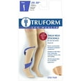 thumbnail image 3 of Truform Thigh High Stockings, Closed Toe, Lace Top: 20 - 30 mmHg, Beige, Large, 3 of 7
