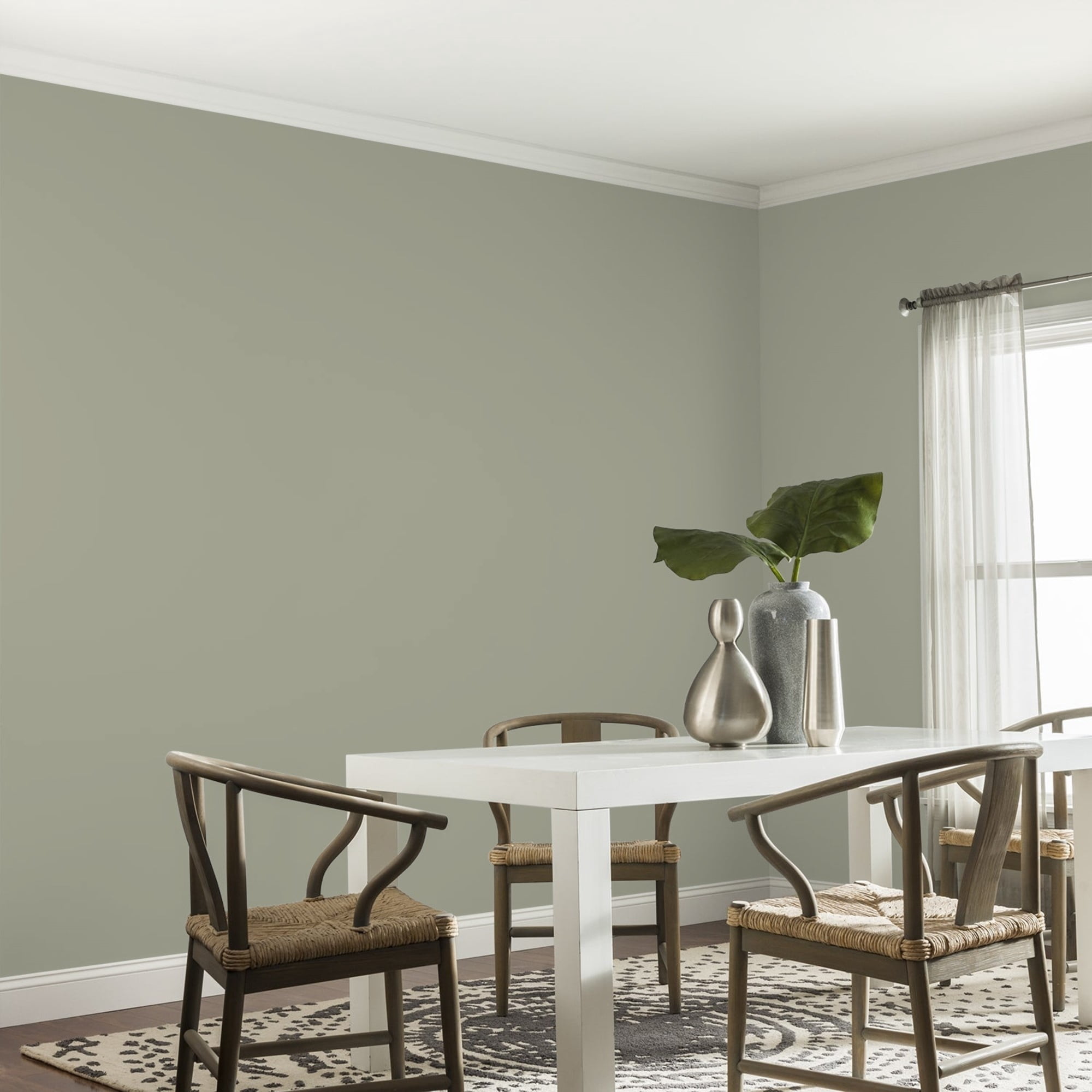 Glidden High Endurance Plus Smoky Slate Eggshell Interior Paint and Primer, 1 Quart