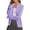 Purple, variant on Lixiuxyad Womens Cardigans Women's Lightweight Knit Cardigan Solid Color Round Neck Open Front Sweater Casual Loose Fit Thin Cover Up Outerwear,Beige