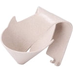 Home Indispensable Soap Box Creative Wall Mounted Soap Dish Soap Container Gratuit Amélioration de la salle de bains peut être utilisé comme cadeau pour la boîte à savon familiale