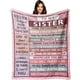 thumbnail image 1 of LHSHID Sister Gifts Blanket Sister Birthday Gifts from Sister Sister Gift from Sister Gifts for Sister Big Sister Gifts Birthday Gifts for Sister Big Sister Gifts for Little Girl Blanket 30x40in, 1 of 6