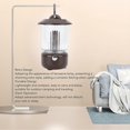 thumbnail image 4 of 260ml Retro Humidifier with Light, Quiet Multi-Function Camping Lamp, Aromatherapy Diffuser, Essential Oil Diffuser, Dark Brown, 4 of 4
