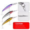 thumbnail image 6 of 6588 Saltwater Sinking Minnow Fishing Bait - Ultra Long Casting Lure for Big Seabass, 2 Hook Design, 6 of 7