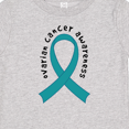 thumbnail image 4 of Inktastic Ovarian Cancer Awareness Ribbon Boys or Girls Baby T-Shirt, 4 of 5