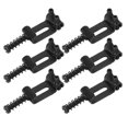 thumbnail image 2 of Guitar Bridge Saddle, Electric Guitar Bridge Saddle Pull String Code For  Telecas Performance Accessories With Excellent Workmanship, 2 of 8