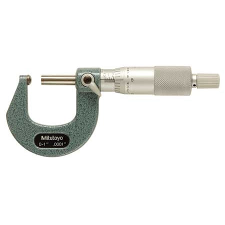 Mitutoyo Micrometer Set - Mitutoyo Round Anvil Micrometer, 115-153