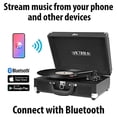 thumbnail image 2 of Tocadiscos Portátil Victrola Estilo Maleta 3 Velocidades Bluetooth Altavoces Incorporados, 2 of 3