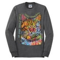 thumbnail image 3 of Dean Russo If Cats Could Talk Cat Lover Mens Long Sleeve Shirt, Heather Black, Large, 3 of 6