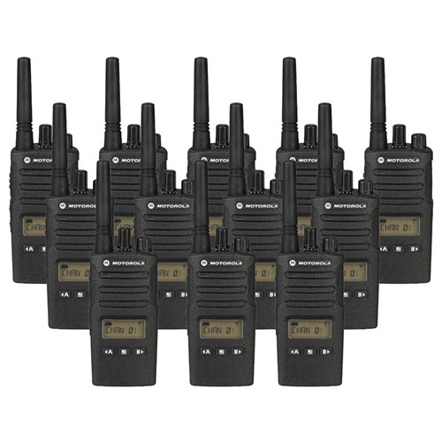 Motorola RMU2080D 2W 8 CH Military Grade w/ Display Business 2Way