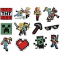 thumbnail image 3 of Parches bordados zhang ming Minecraft 16 Piezas decorativos para coser o planchar, 3 of 4